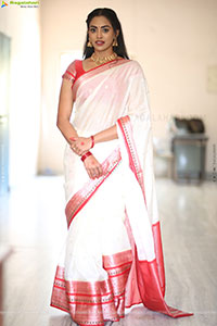Kamakshi Bhaskarla at Agadha Teaser Launch Event, HD Gallery