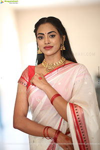 Kamakshi Bhaskarla at Agadha Teaser Launch Event, HD Gallery