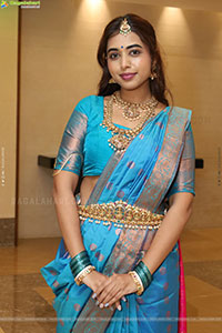 Krithika Poses with Traditional Jewellery, HD Gallery
