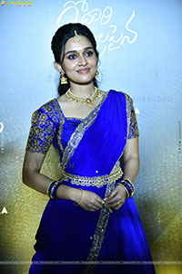 Nidhi Pradeep at Godari Gattupaina Movie Pre Release Event