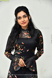 Nidhi Pradeep at Godari Gattupaina Thank You Meet