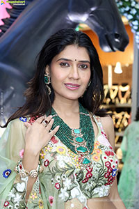 Punam Shail stills in Elegant Silk Lehenga Choli