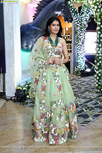 Punam Shail stills in Elegant Silk Lehenga Choli