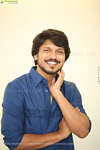 Sumanth Prabhas at Godari Gattupaina Movie Interview