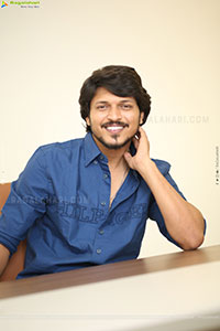 Sumanth Prabhas at Godari Gattupaina Movie Interview