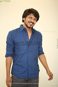 Sumanth Prabhas at Godari Gattupaina Movie Interview