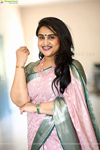 Vanitha Vijaykumar at Agadha Teaser Launch