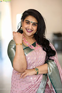 Vanitha Vijaykumar at Agadha Teaser Launch
