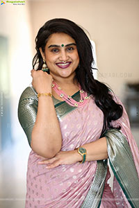 Vanitha Vijaykumar at Agadha Teaser Launch