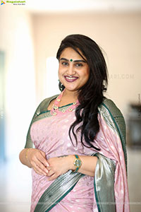 Vanitha Vijaykumar at Agadha Teaser Launch