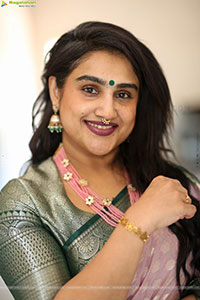 Vanitha Vijaykumar at Agadha Teaser Launch