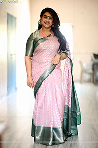 Vanitha Vijaykumar at Agadha Teaser Launch