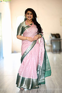 Vanitha Vijaykumar at Agadha Teaser Launch