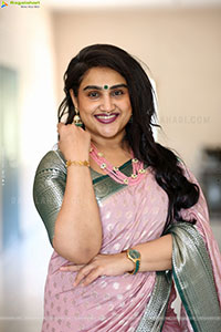 Vanitha Vijaykumar at Agadha Teaser Launch