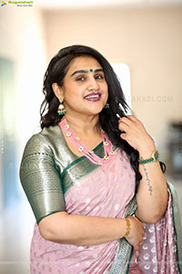 Vanitha Vijaykumar at Agadha Teaser Launch