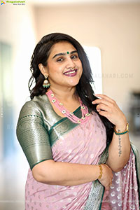 Vanitha Vijaykumar at Agadha Teaser Launch