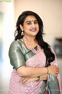 Vanitha Vijaykumar at Agadha Teaser Launch