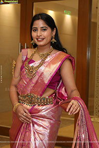 Vrindha Reddy Poses with Traditional Jewellery