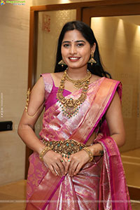 Vrindha Reddy Poses with Traditional Jewellery