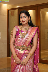 Vrindha Reddy Poses with Traditional Jewellery