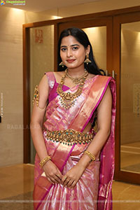 Vrindha Reddy Poses with Traditional Jewellery