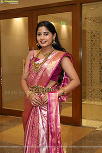Vrindha Reddy Poses with Traditional Jewellery
