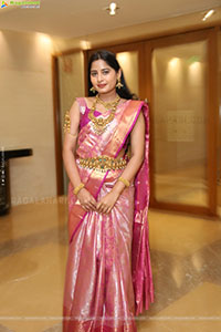 Vrindha Reddy Poses with Traditional Jewellery