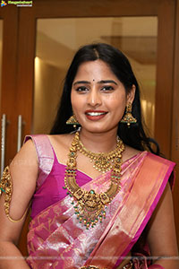 Vrindha Reddy Poses with Traditional Jewellery