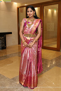 Vrindha Reddy Poses with Traditional Jewellery