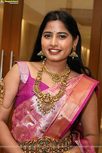 Vrindha Reddy Poses with Traditional Jewellery