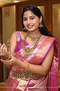 Vrindha Reddy Poses with Traditional Jewellery
