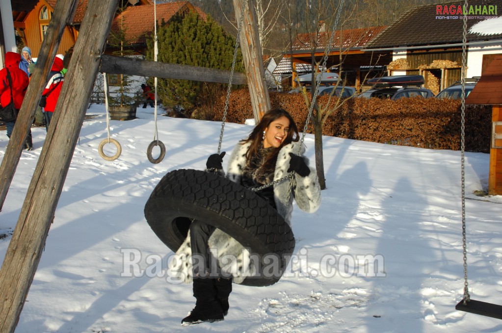 Ileana D'Cruz at Snowy Hills images