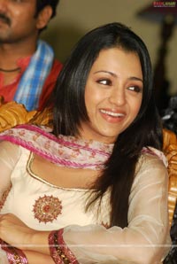 Trisha at Namo Venkatesa Press Meet