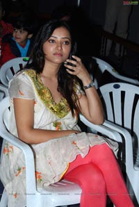 Swetha Basu Prasad at Nuvekkadunte Nenakkadunta Audio Release