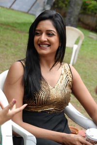 Vimala Raman at Nagavalli Logo Launch