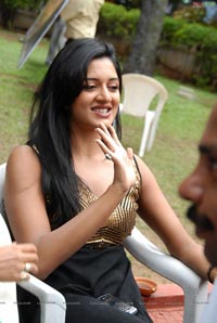 Vimala Raman at Nagavalli Logo Launch