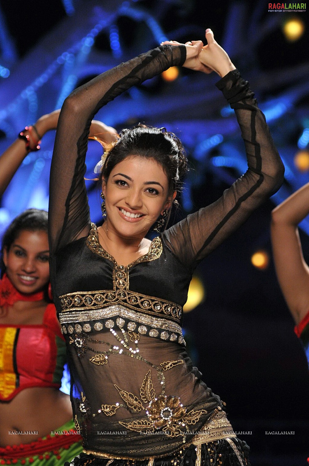 Kajal Agarwal in Sleeveless Top and Shorts in 'Dhada' - Photo Gallery