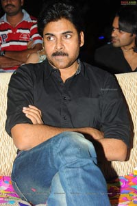 Pawan Kalyan with Akhira Nandan at Panjaa Audio Release