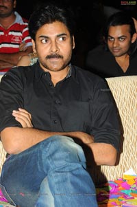 Pawan Kalyan with Akhira Nandan at Panjaa Audio Release