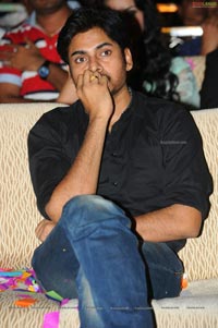 Pawan Kalyan with Akhira Nandan at Panjaa Audio Release