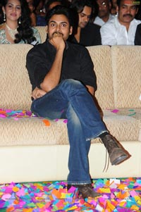 Pawan Kalyan with Akhira Nandan at Panjaa Audio Release