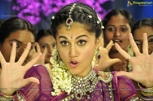 Taapsee in Purple Lehanga Choli