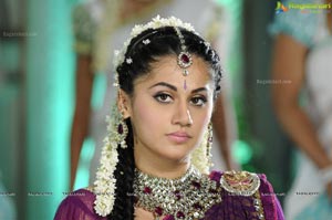 Taapsee in Purple Lehanga Choli