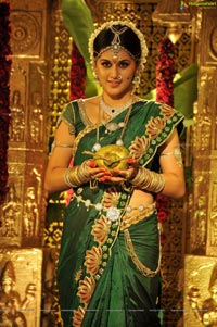 Taapsee in Traditional Indian Marriage Saree
