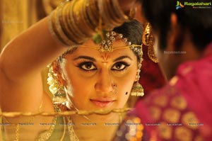 Taapsee in Traditional Indian Marriage Saree