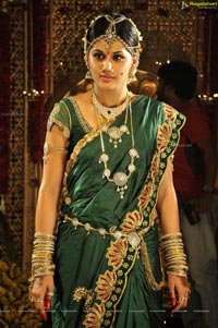 Taapsee in Traditional Indian Marriage Saree