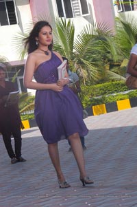 Anu Smruthi Shoulderless Dress