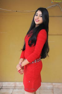 Beautiful Niti Taylor in Red Dress