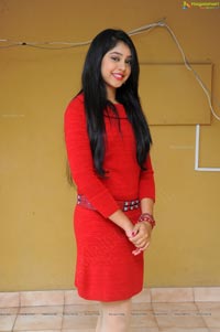 Beautiful Niti Taylor in Red Dress