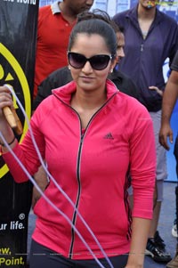 Sania Mirza NDTV Walk for Fitness